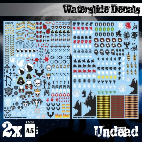 Water Slide Decals undead army